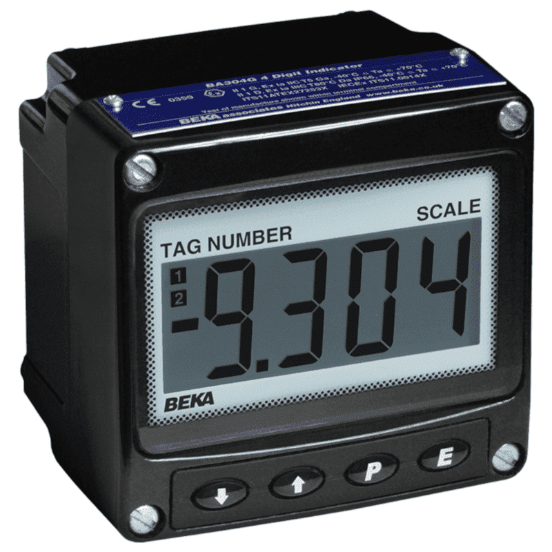 Afbeelding van Beka ATEX loop-powered indicator serie BA304G